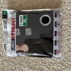 32 Degrees Black Long Sleeve Tee 2 pack